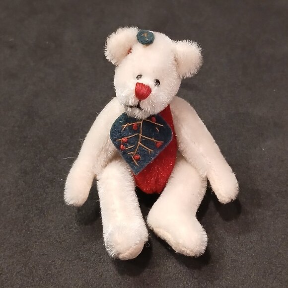 90's Vintage Miniature Fully Jointed Teddy Bear Bundle - Picture 5 of 16